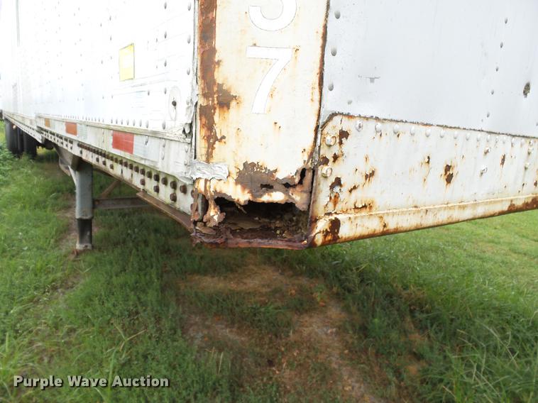 image for item DB7063 1983 Stoughton dry van trailer