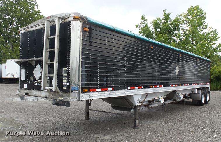 image for item DB7064 2008 Timpte double hopper grain trailer