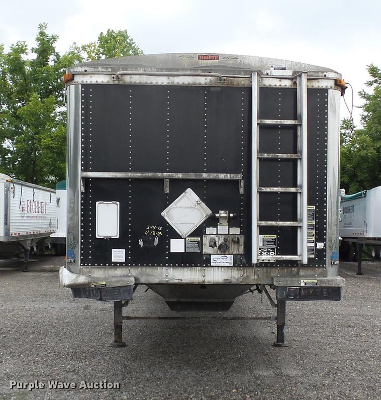 image for item DB7064 2008 Timpte double hopper grain trailer