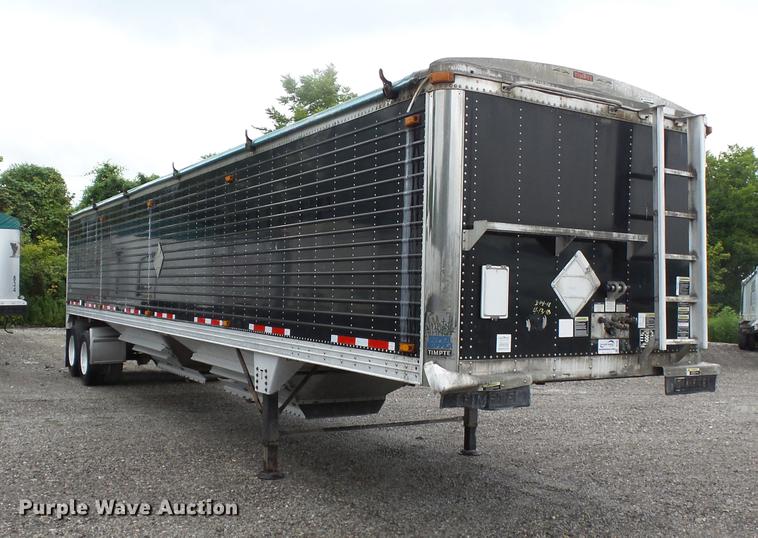 image for item DB7064 2008 Timpte double hopper grain trailer