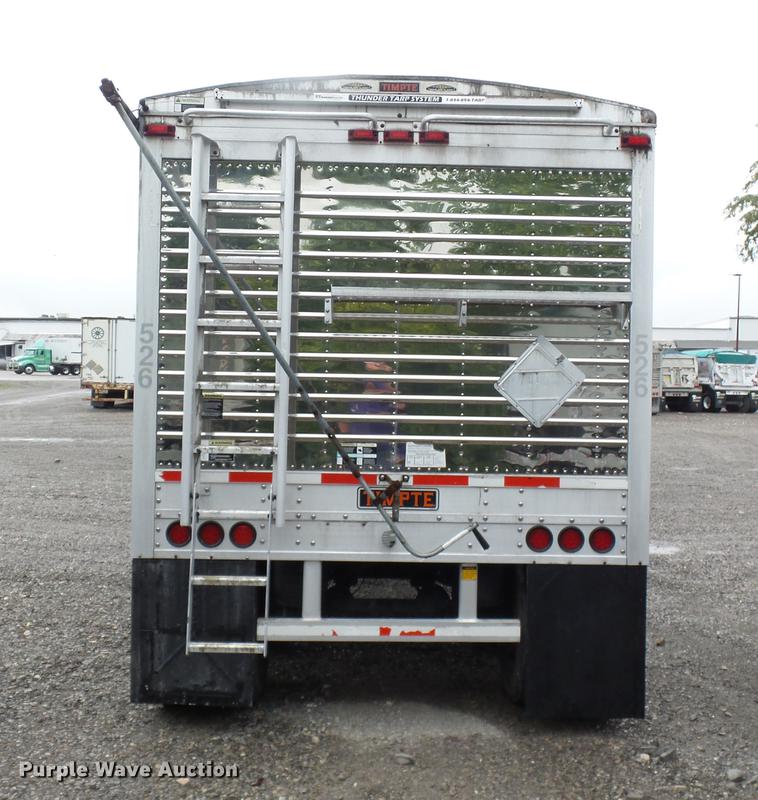image for item DB7064 2008 Timpte double hopper grain trailer