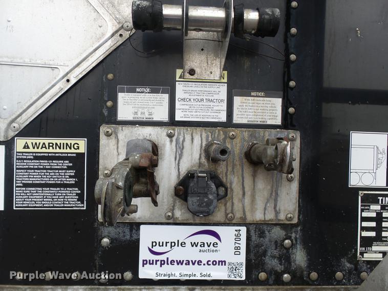 image for item DB7064 2008 Timpte double hopper grain trailer