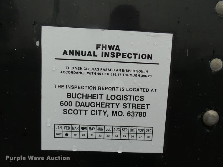 image for item DB7064 2008 Timpte double hopper grain trailer