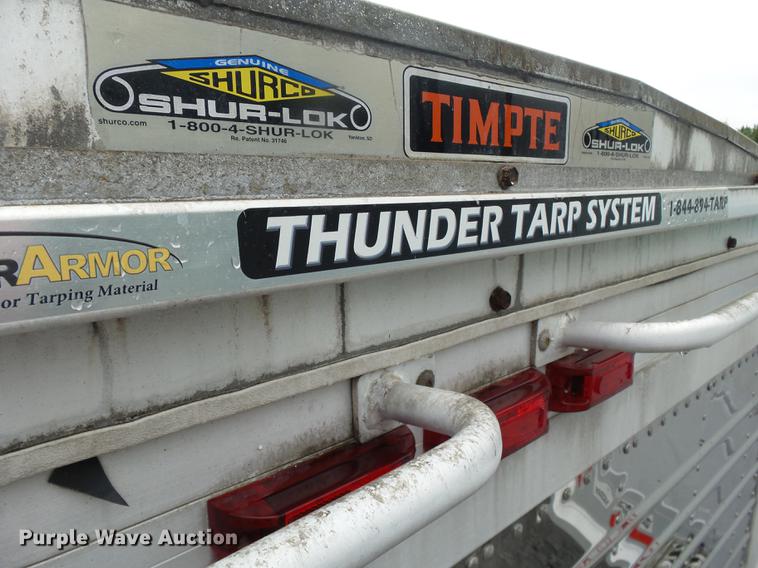 image for item DB7064 2008 Timpte double hopper grain trailer