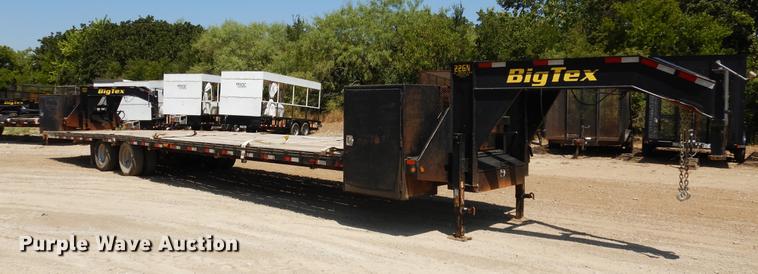 image for item DC5940 2013 Big Tex 22GN-40 equipment trailer