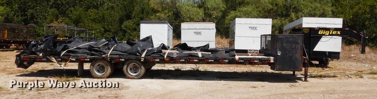 image for item DC5941 2012 Big Tex 22GN-34 equipment trailer