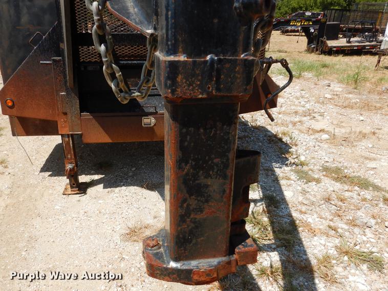 image for item DC5941 2012 Big Tex 22GN-34 equipment trailer