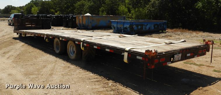 image for item DC5942 2013 Big Tex 22GN-40 equipment trailer