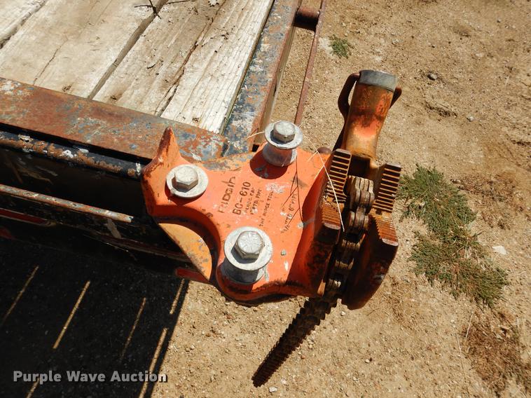 image for item DC5942 2013 Big Tex 22GN-40 equipment trailer