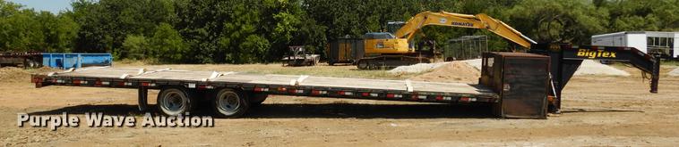 image for item DC5943 2012 Big Tex 22GN-36 equipment trailer