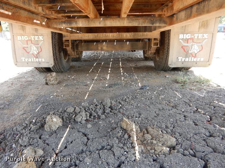 image for item DC5943 2012 Big Tex 22GN-36 equipment trailer