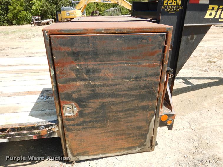image for item DC5943 2012 Big Tex 22GN-36 equipment trailer