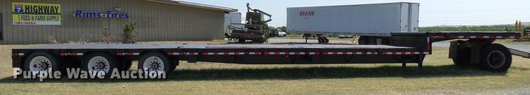image for item DD8337 1994 Landoll ETL370 drop deck trailer