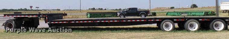 image for item DD8337 1994 Landoll ETL370 drop deck trailer