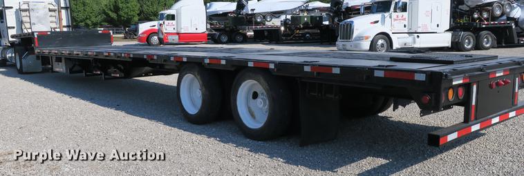 image for item DE3792 1993 Trail King TK70LC-532 drop deck trailer
