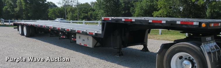 image for item DE3792 1993 Trail King TK70LC-532 drop deck trailer