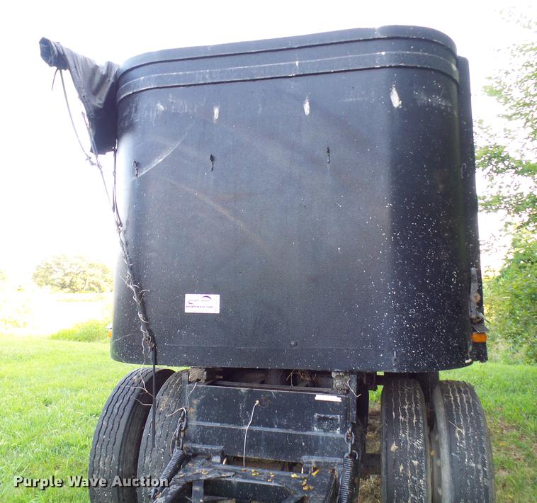 image for item DE5116 1980 Cleg end dump trailer