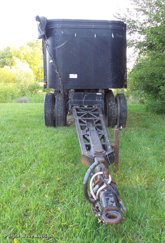 image for item DE5116 1980 Cleg end dump trailer