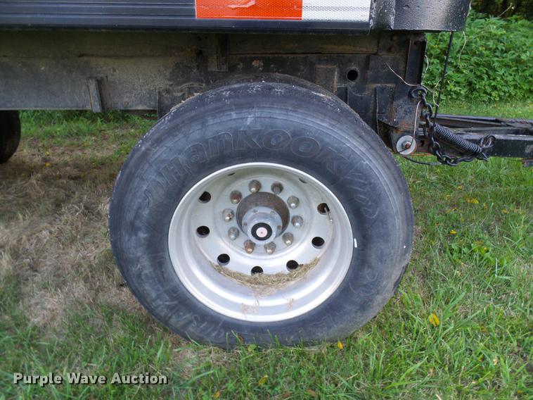 image for item DE5116 1980 Cleg end dump trailer