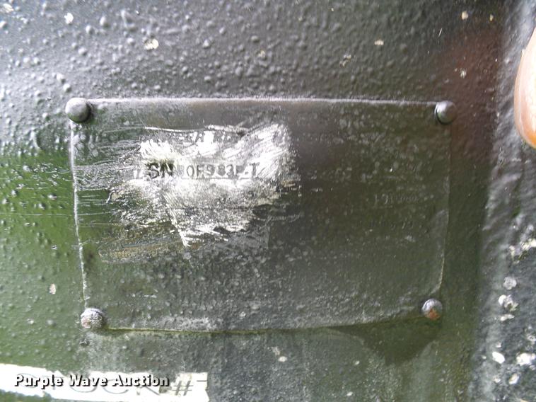 image for item DE5116 1980 Cleg end dump trailer