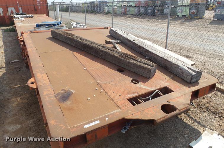 image for item EN9619 1982 Load King 403LF equipment trailer