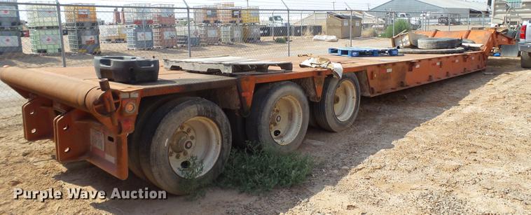 image for item EN9619 1982 Load King 403LF equipment trailer