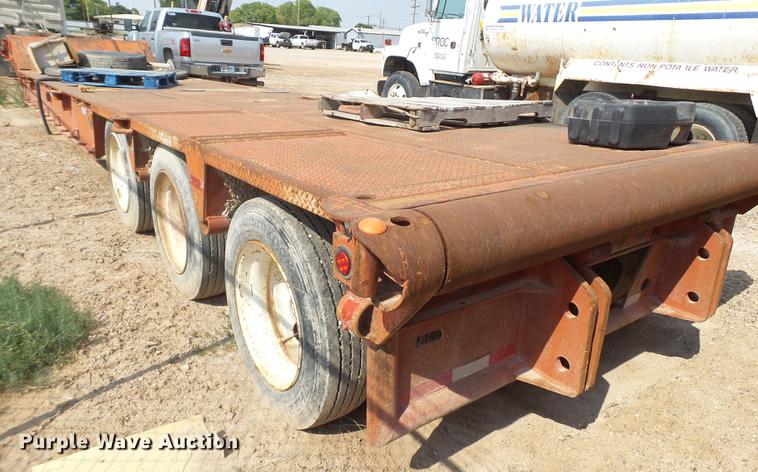 image for item EN9619 1982 Load King 403LF equipment trailer