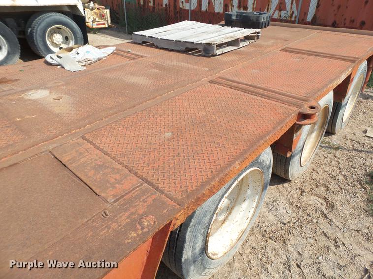 image for item EN9619 1982 Load King 403LF equipment trailer
