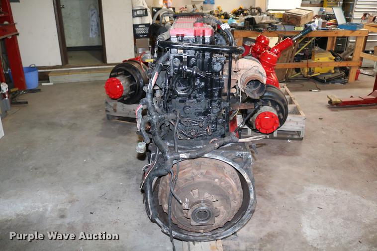 image for item EX9761 Cummins N14 Plus/455B six cylinder turbo diesel engine