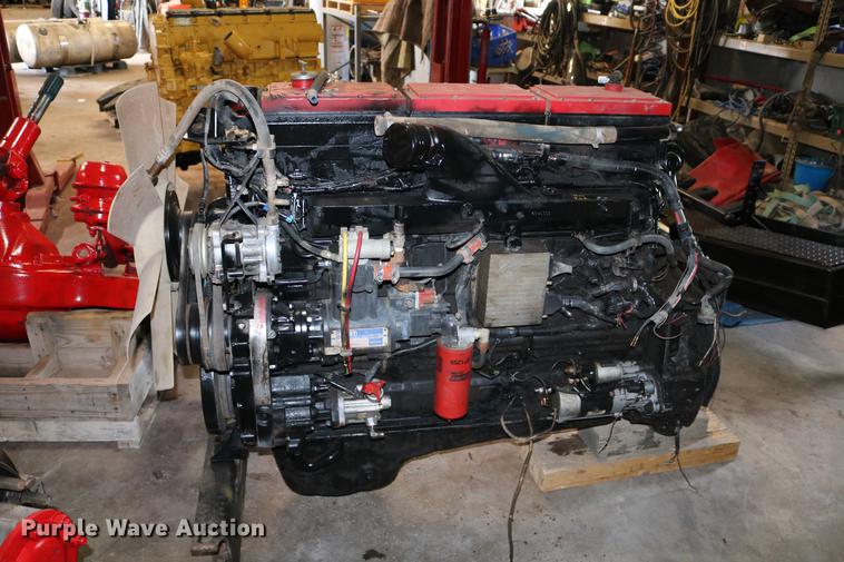 image for item EX9761 Cummins N14 Plus/455B six cylinder turbo diesel engine