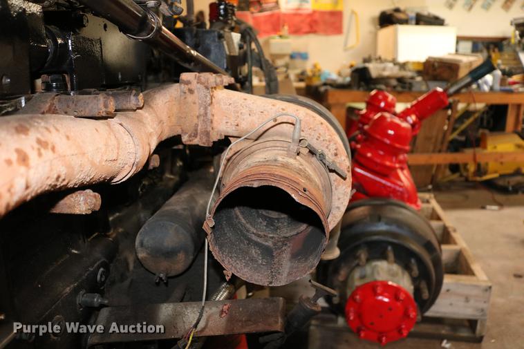 image for item EX9761 Cummins N14 Plus/455B six cylinder turbo diesel engine