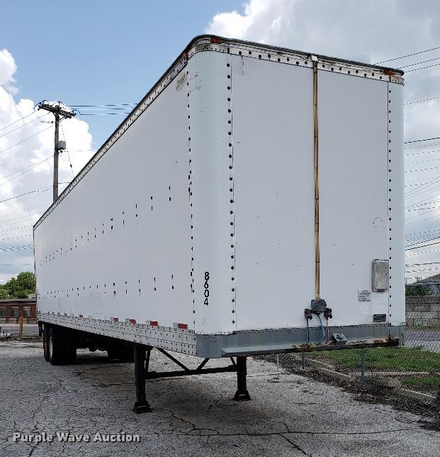 image for item G1298 1997 Dorsey dry van trailer