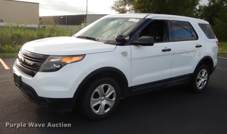 image for item DB8278 2013 Ford Explorer Police SUV