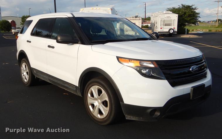 image for item DB8278 2013 Ford Explorer Police SUV