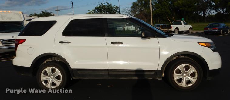 image for item DB8278 2013 Ford Explorer Police SUV