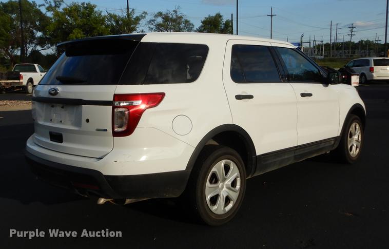 image for item DB8278 2013 Ford Explorer Police SUV