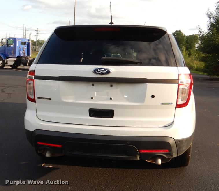 image for item DB8278 2013 Ford Explorer Police SUV
