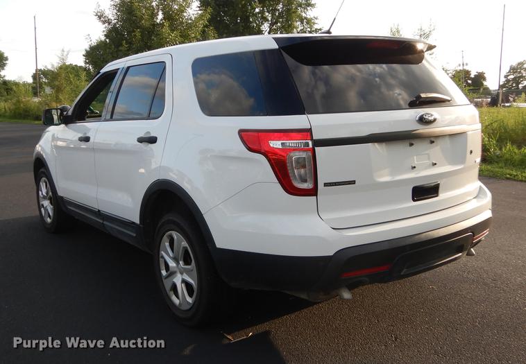 image for item DB8278 2013 Ford Explorer Police SUV