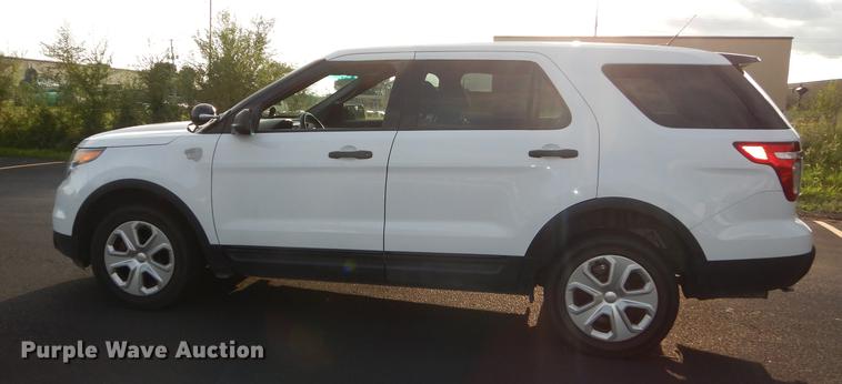 image for item DB8278 2013 Ford Explorer Police SUV