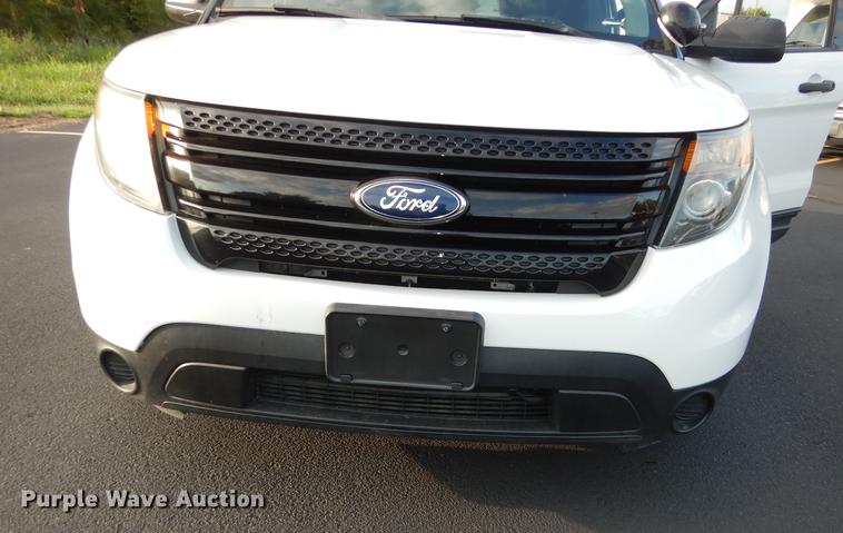 image for item DB8278 2013 Ford Explorer Police SUV