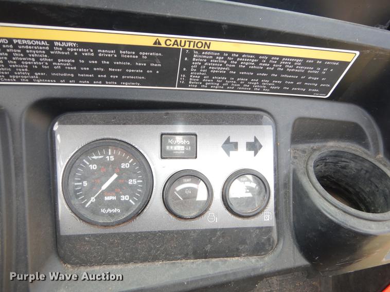 image for item DB8287 2007 Kubota RTV900 utility vehicle