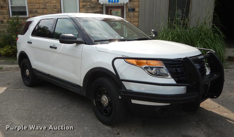 image for item DB8294 2015 Ford Explorer Police SUV