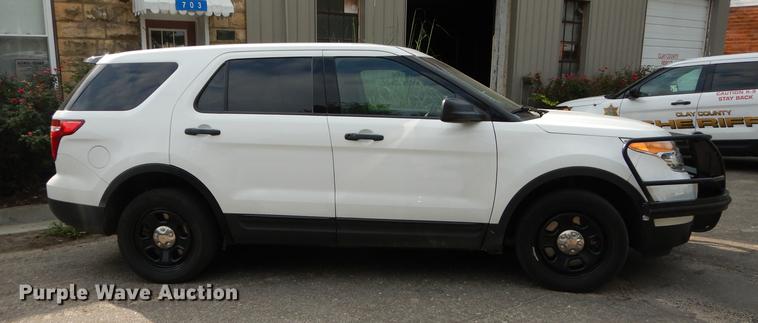 image for item DB8294 2015 Ford Explorer Police SUV