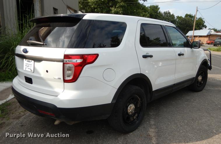 image for item DB8294 2015 Ford Explorer Police SUV