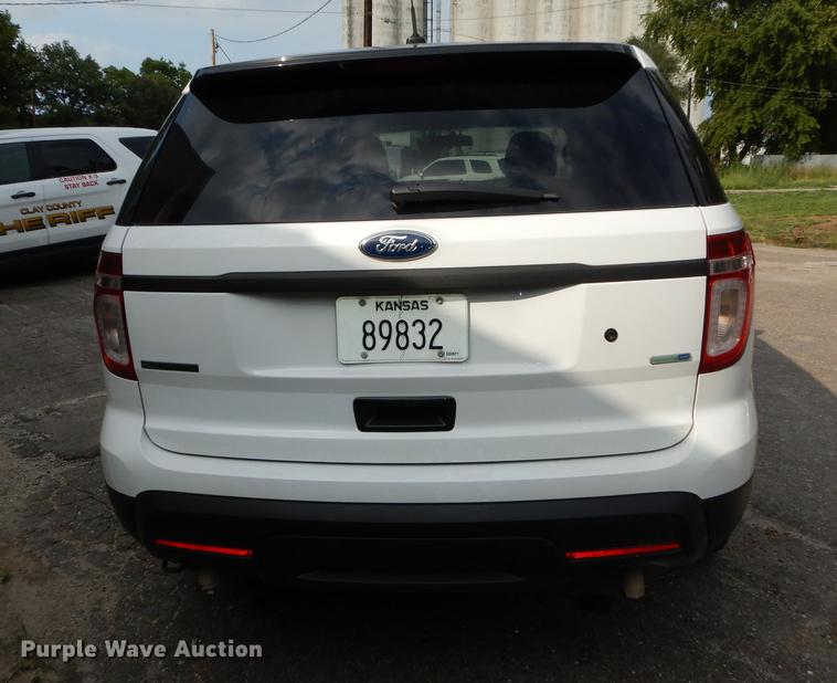 image for item DB8294 2015 Ford Explorer Police SUV