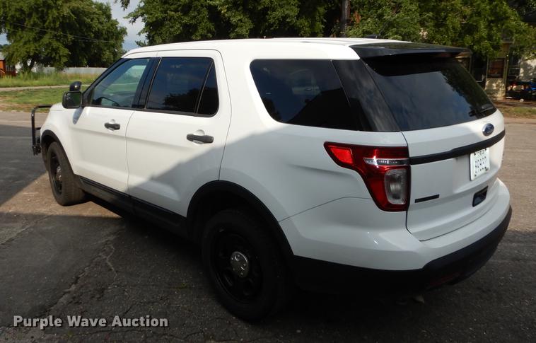 image for item DB8294 2015 Ford Explorer Police SUV