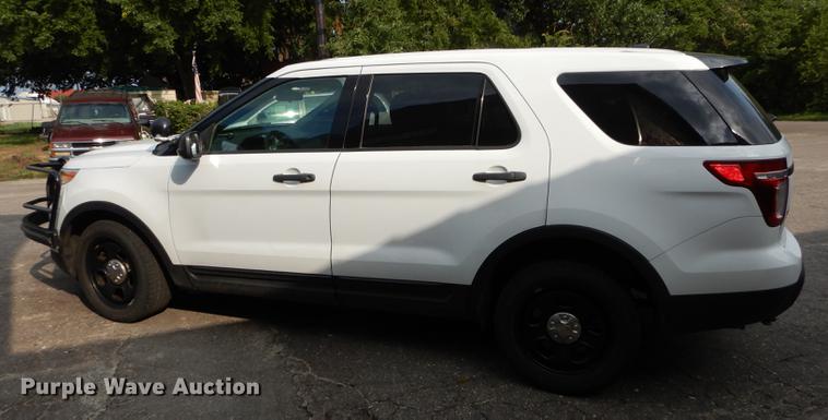 image for item DB8294 2015 Ford Explorer Police SUV
