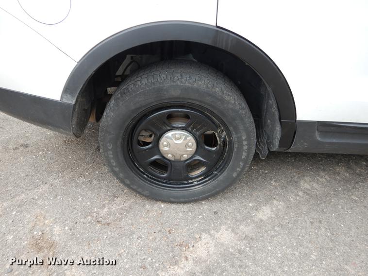 image for item DB8294 2015 Ford Explorer Police SUV