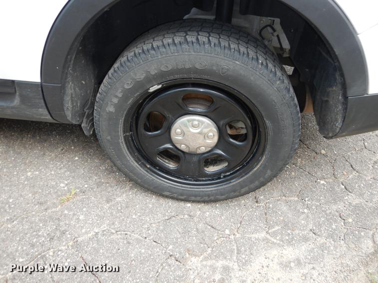 image for item DB8294 2015 Ford Explorer Police SUV