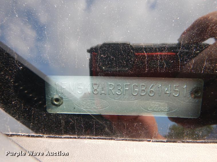 image for item DB8294 2015 Ford Explorer Police SUV